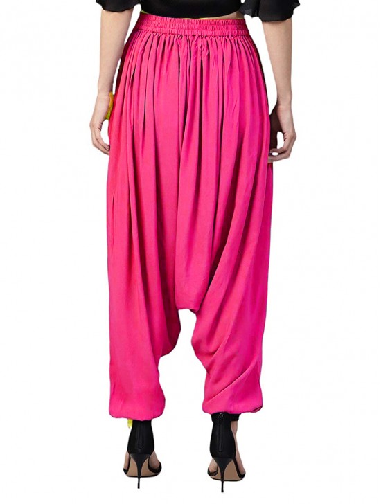 Solid Colour Harem Pants 